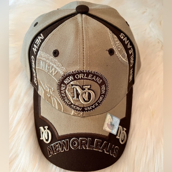 City Hunter Accessories - City Hunter Authentic Headwear New Orleans Cap, Beautiful Embroidered Details